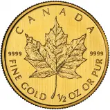 2012 Gold Maple Leaf 0.5 oz Bullion Coin