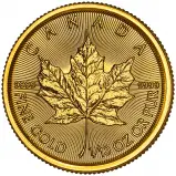2023 Gold Bullion 0.1 Ounce Maple  Coin 