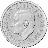 2024 King Charles III Britannia 1/10 oz Silver Bullion Coin RM image Obverse