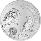 2023 Silver Bullion 1 Ounce Kookaburra Dollar Coin 