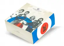2021 Gold Proof 5 Ounce Music Legends Elizabeth II The Who Pound Sterling £500  Coin Single With Cert With Box United Kingdom The Royal Mint outerbox