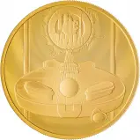 2021 Gold Proof 5 Ounce Music Legends Elizabeth II The Who Pound Sterling £500  Coin Single With Cert With Box United Kingdom The Royal Mint rev