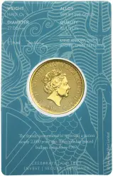 2022 Gold Britannia 0.25 oz Bullion Coin - In Sleeve obverse