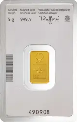 Gold 5g KINEBAR Bullion Bar Pre-Owned 