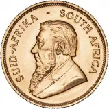 1989 Gold Krugerrand Bullion Coin 1 oz Obverse
