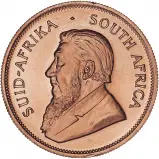 1990 1 oz Gold Krugerrand Bullion Coin obverse chards image crop