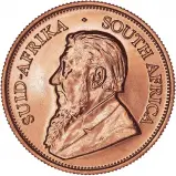 2000 Krugerrand 0.5 oz Gold Bullion Coin obverse chards image crop