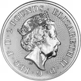 2023 Silver Bullion 1 Ounce Myths & Legends Elizabeth II King Arthur Pound Sterling  Coin Single United Kingdom The Royal Mint obverse