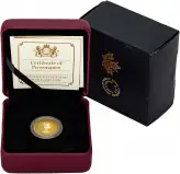 2014 Gold Maple Elizabeth II $10  Coin With Box with Cert Royal Canadian Mint with box
