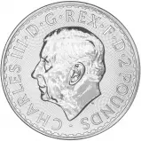 2024 Silver Britannia 1 oz Bullion Coin Pre-Owned obc