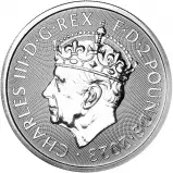 2023 Silver Bullion 1 Ounce  Coronation Britannia Pre-Owned