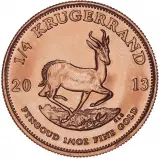 2013 Gold 0.25 Ounce Krugerrand  Coin 