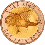 2018 RAF Centenary 'Sea King' £2 Gold Proof Coin