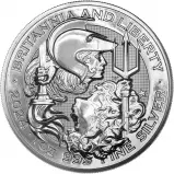 2024 Silver Britannia and Liberty 1 oz Bullion Coin