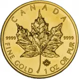 2013 Gold Maple Leaf Bullion Coin reverse