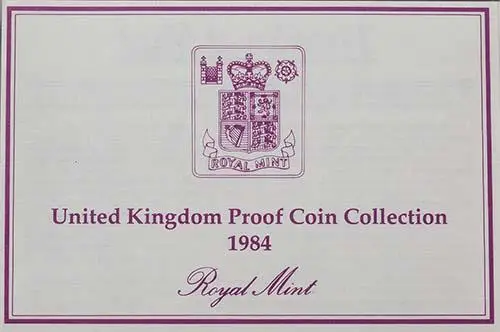 1984 Whole Coin Set UK Annual Proof - Standard 21361