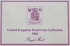 1984 Whole Coin Set UK Annual Proof - Standard 21361
