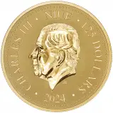 2024 Phoenix 0.5 oz Gold Bullion Coin obverse chards image crop