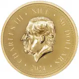 2024 Phoenix 0.25 oz Gold Bullion Coin obverse image chards crop bulmint