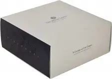 2024 St George and the Dragon 2 oz Silver Proof Coin display box