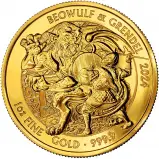 2024 Beowulf & Grendel 'Myths & Legends' 1 oz Gold Bullion Coin