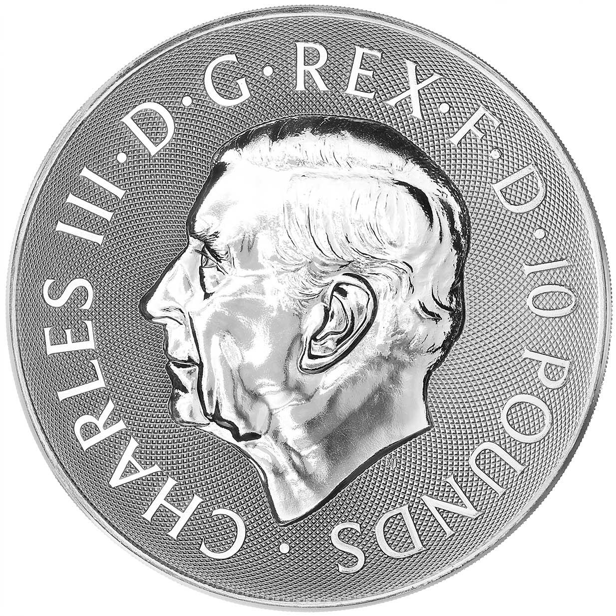 2024 Tudor Dragon 10 oz Silver Coin | Chards