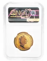 1995 Proof 'Dove of Peace' £2 Gold Coin - NGC PF-70 Ultra Cameo obverse