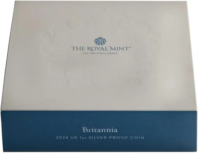 2024 Britannia Silver Proof 1 oz Coin chards image box