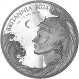 2024 Britannia Silver Proof 1 oz Coin reverse chards image crop