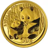 2005 Chinese Panda 0.1 oz Gold Bullion Coin