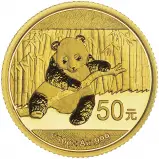 2014 Gold Uncirculated 0.1 Ounce Panda  Coin 