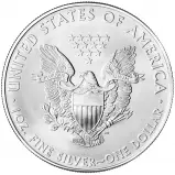 2009 Silver Eagle 1 oz 'Bull Privy' Bullion Coin  obverse