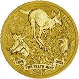 2024 Perth Mint's 125th Anniversary Australian 1 oz Gold Bullion Coin