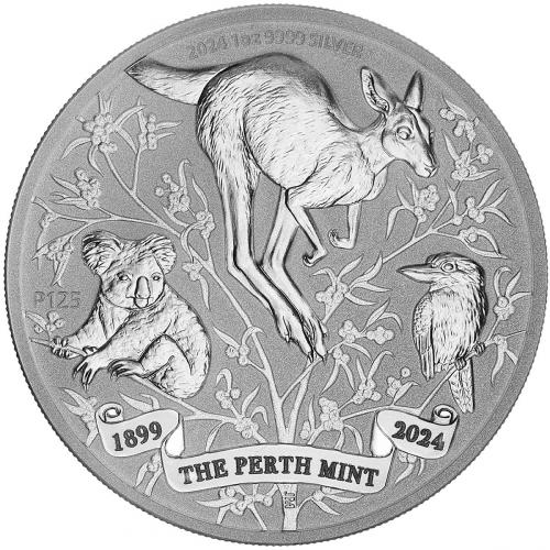 2024 Perth Mint 125th Anniversary 1 oz Silver Coin | Chards