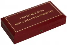 2004 Gold Proof Britannia - 3 Coin Set box