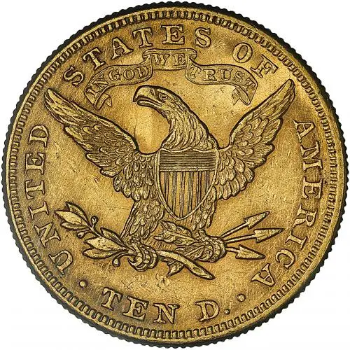 1896 Gold Eagle Bullion Coin reverse