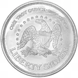 Silver Liberty Bell 1 oz Bullion Round obverse