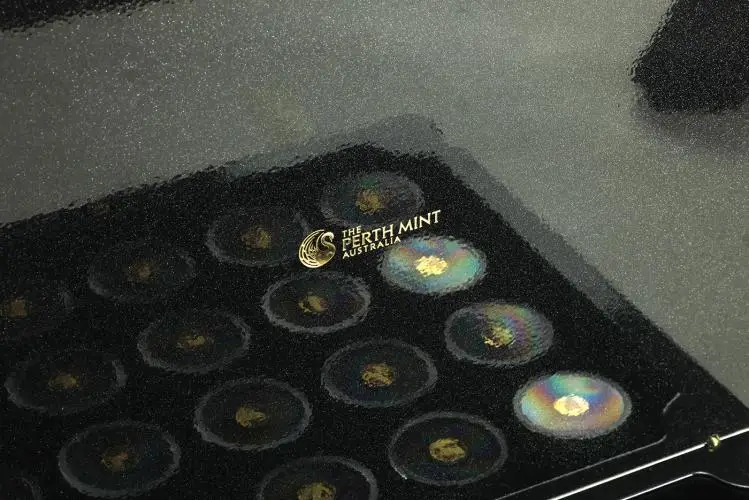 2009 Gold Proof 0.05 Ounce Kookaburra 20th Edition Coin Set  outer box