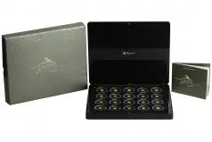 2009 Gold Proof 0.05 Ounce Kookaburra 20th Edition Coin Set box display 