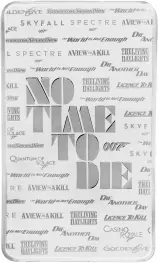 Silver Bullion 10 Ounce 007 James Bond James Bond - No Time To Die  Bar Loose Pre-Owned The Royal Mint obverse