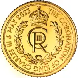 2023 Gold 0.1 oz King Charles III Coronation Bullion Coin - Pre-Owned