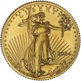 2024 Gold Bullion 0.25 Ounce Eagle Coin obverse