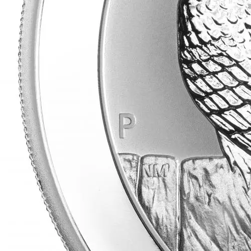2017 Silver 10 oz Kookaburra Bullion Coin p mint mark