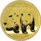 2010 Gold Panda 0.5 oz Bullion Coin