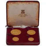 Gold Proof Sovereign 4-Coin Set - Isle of Man - Pre-Owned