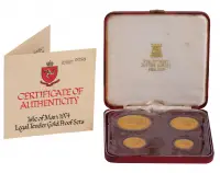 Gold Proof Sovereign 4-Coin Set - Isle of Man - Pre-Owned 2
