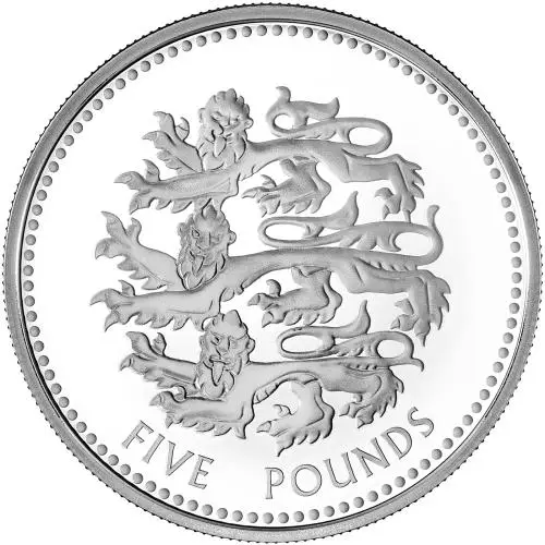 2023 Silver Proof Pride Of England £5  Coin With Box with Cert United Kingdom The Royal Mint reverse