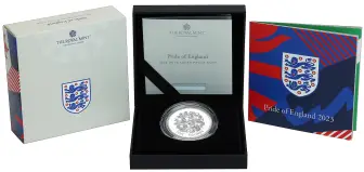 2023 Lionesses Pride of England £5 Silver Proof Coin - Pre-Owned