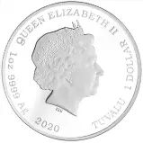 2020 007 James Bond 'Gun Barrel' 1 oz Silver Proof Coin - Pre-Owned obverse 1