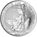 2020 Brexit Britannia Silver Bullion 1 Ounce PNC Coin with Cert The Royal Mint